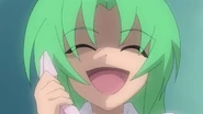 Shion laughs: When They Cry Wiki finds this disturbing.
