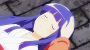 S04E12 Hanyū Strokes Rika Hair.png