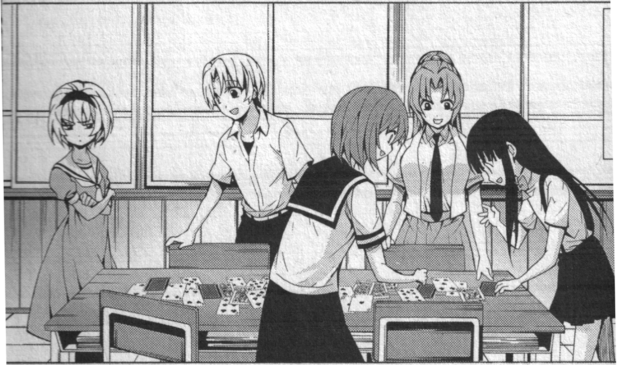 » Archive » I guess Higurashi no Naku Koro ni Sotsu is about  how much Satoko hates school