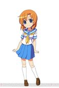 Rena in Higurashi Daybreak Portable MEGA EDITION