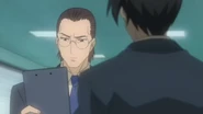 Kataoka asking Akasaka to investigate in Hinamizawa
