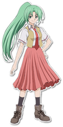 Mion as she appears in Higurashi no Naku Koro ni Jan