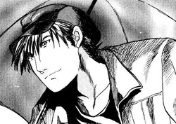 Akasaka's manga illustration by En Kitō