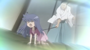 Rika is spanked for Satoko's mistake