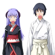 Hai-Ryūn and Riku staggered