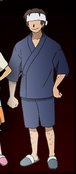 Ichirō's appearance in the anime adaptation