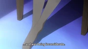 Shion, as Mion, apologizing to Satoshi.
