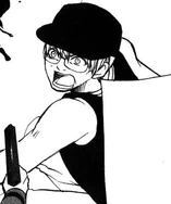 Tomitake's manga illustration by Natsume Hasumi