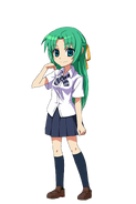 Shion in Higurashi Daybreak Portable MEGA EDITION.