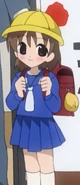 Miyuki's only appearance on a photo in the anime