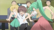Not Shown:Heimlich maneuver