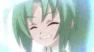 Mion Smiles at the Blushing Keiichi: "Love is in the Air!"