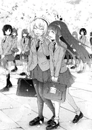 Teenage Satoko Rika Meguri SK-2.png (749 KB) Shown: Teenage Satoko and Rika enter St. Lucia and live happily ever after! . . . probably.