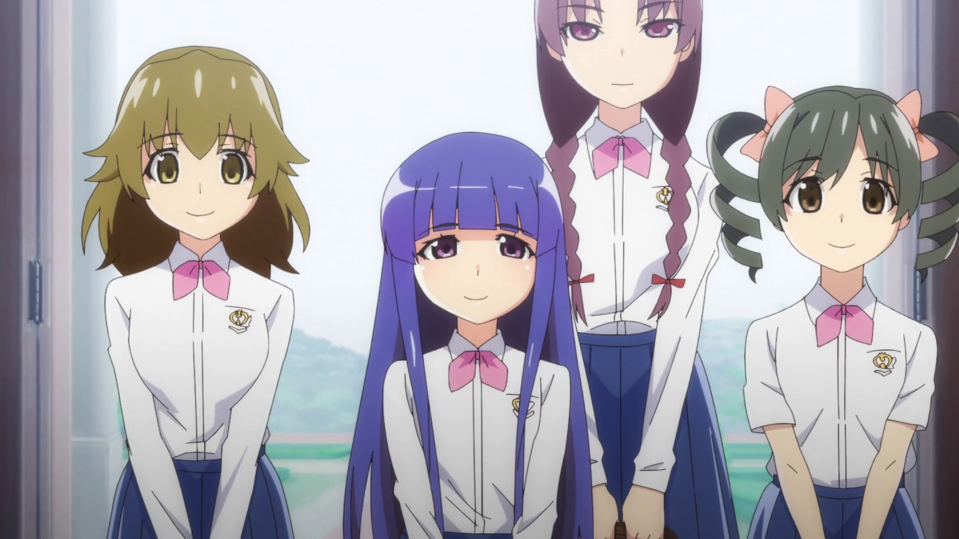 Satoko and Rika Witches Farewell - Rika Leaves to St. Lucia - Higurashi  Sotsu ENDING 