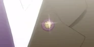 His badge