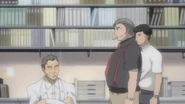 The old man talking with Kumagai and Ōishi