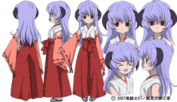 Hanyū's appearance in Higurashi no Naku Koro ni Kai