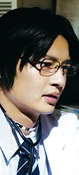 Irie portrayed by Tanaka Kōtarō in the live action movies