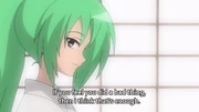  "accepts" Keiichi's apology.