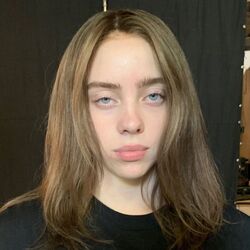 billie eilish hair color natural