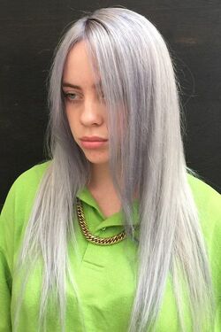 Billie Eilish's hair color evolution: From green to blond