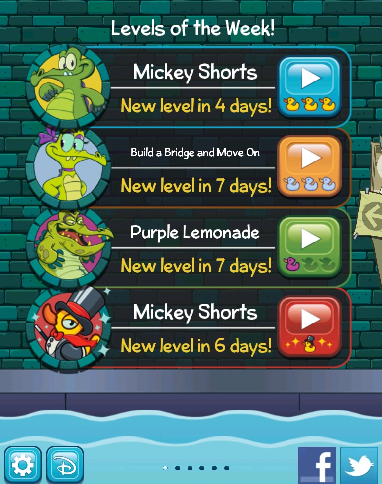 Levels of the Week Where's My Water? Wiki Fandom