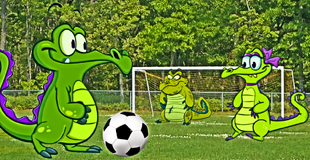 DEDSEC17 Swampy, Allie and Cranky Playing Soccer Football