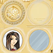 texture of locket model.