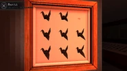 There are only eight paper cranes in the game, five can be obtained by the player.