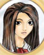 So-yeong with her hair down (like Na-yeong, her sister) as she appears in the locket item (Gifted to her by her sister, Na-yeong), Initially this was thought to be Na-young.