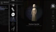 Finished Clay Doll (Remake)