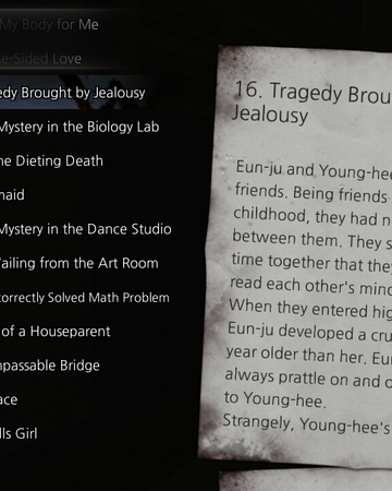 Tragedy Brought By Jealousy The School White Day Wiki Fandom