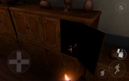 Location of Figurine (Dal-su) In Storage cabinet at the "Art Room"