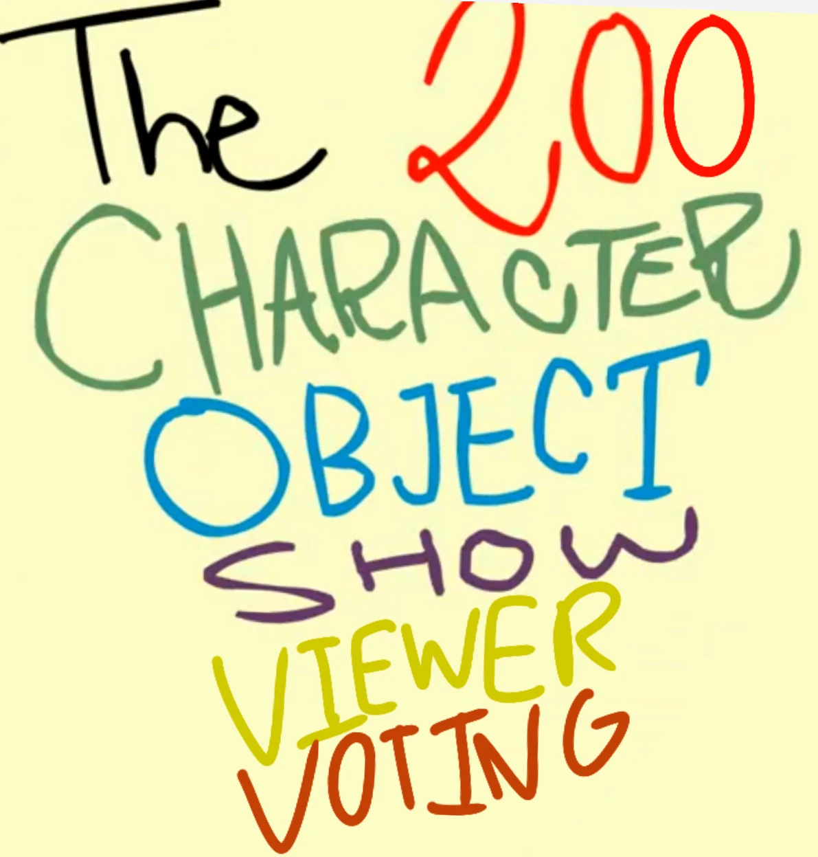 The 200 Character Object Show Viewer Voting | Whiteboard Universe Wiki ...