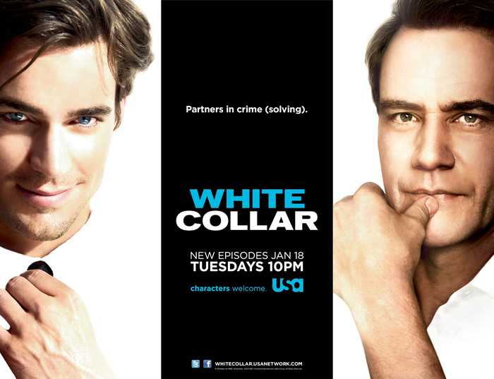 White Collar Matt Bomer as Neal Caffrey Serious Side Profile 8 x