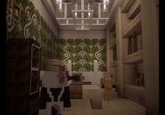 Serapter showing Ivory an unused room in the Whitepine Estate.