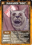 Rage card depicting wolf Bone Gnawer kinfolk