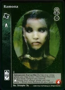 Ramona VTES card. Art by Christopher Shy