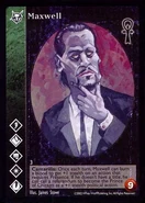Maxwell VTES card. Art by James Stowe