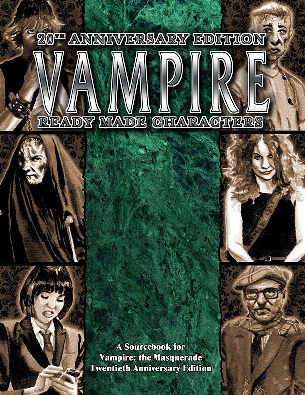 Vampire: The Masquerade 20th Anniversary Edition - White Wolf, Vampire:  The Masquerade Revised, Vampire 20, Vampire 20th Anniversary