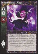 Nephandus (Mage) VTES card. Art by Lawrence Snelly