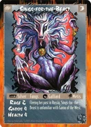 Rage card depicting Sings-for-the-Beast