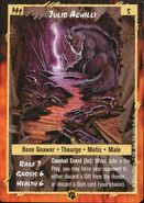 Rage card showing Julio Achilli