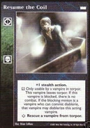 Resume the Coil. Art by Brian LeBlanc