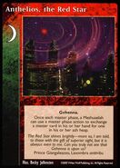 Anthelios, the Red Star VTES card. Art by Becky Jollensten