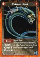 Rage card depicting a Bane.