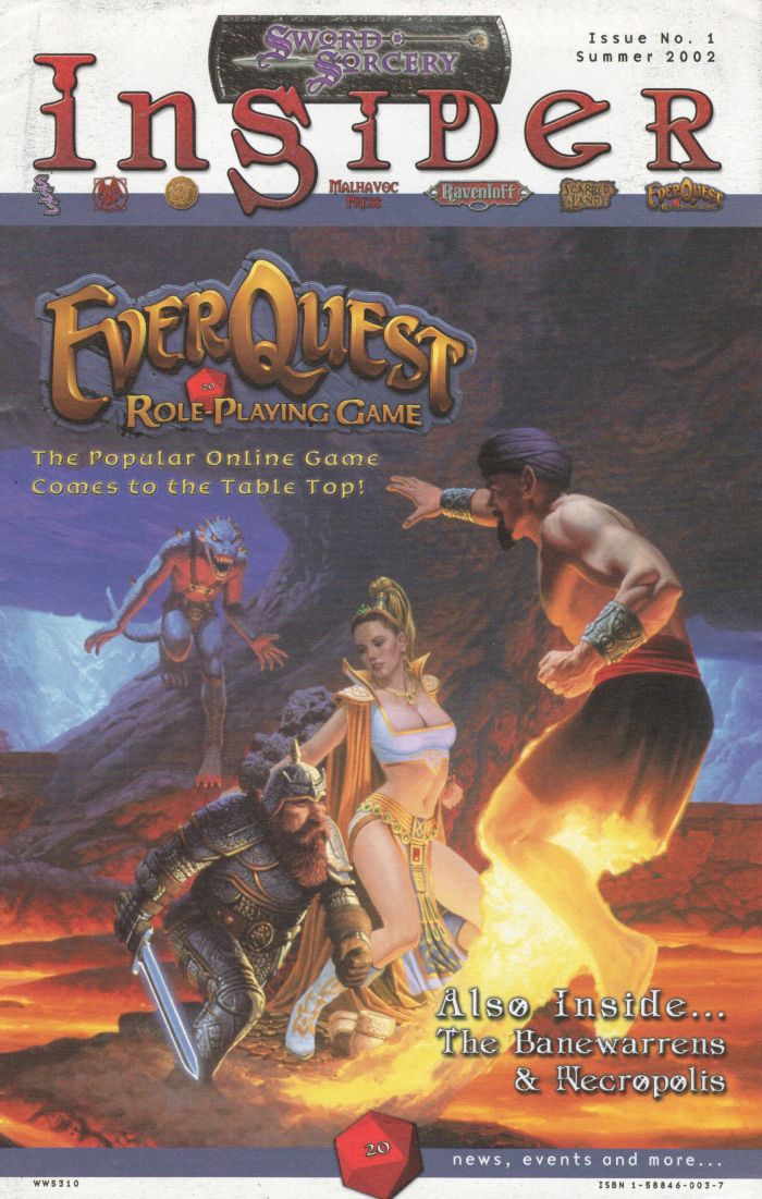 Everquest Original Box Art Photo Stock Print - Keith Parkinson