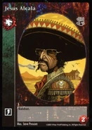 Jesús Alcalá VTES card. Art by Steve Prescott