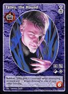 Talley, the Hound VTES card. Art by Lawrence Snelly