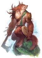 A Fianna in Crinos Form (W20, p. 86)